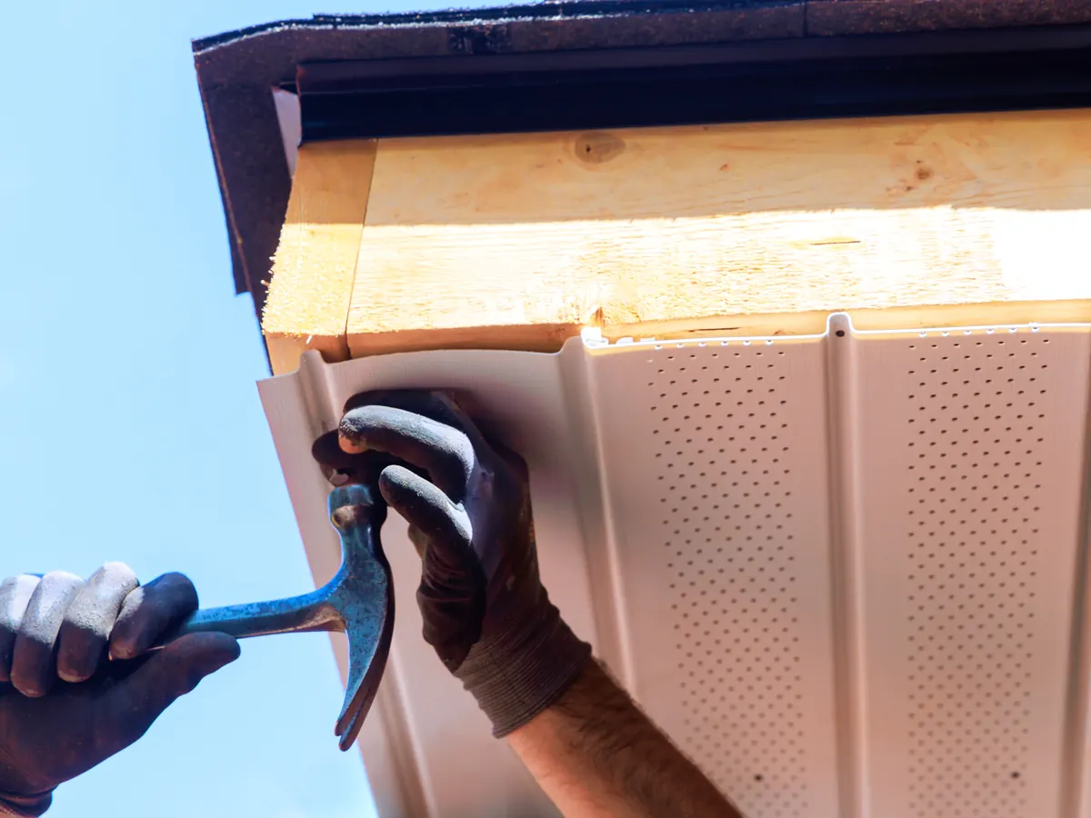 Fascias & Soffits on a home near Stirling